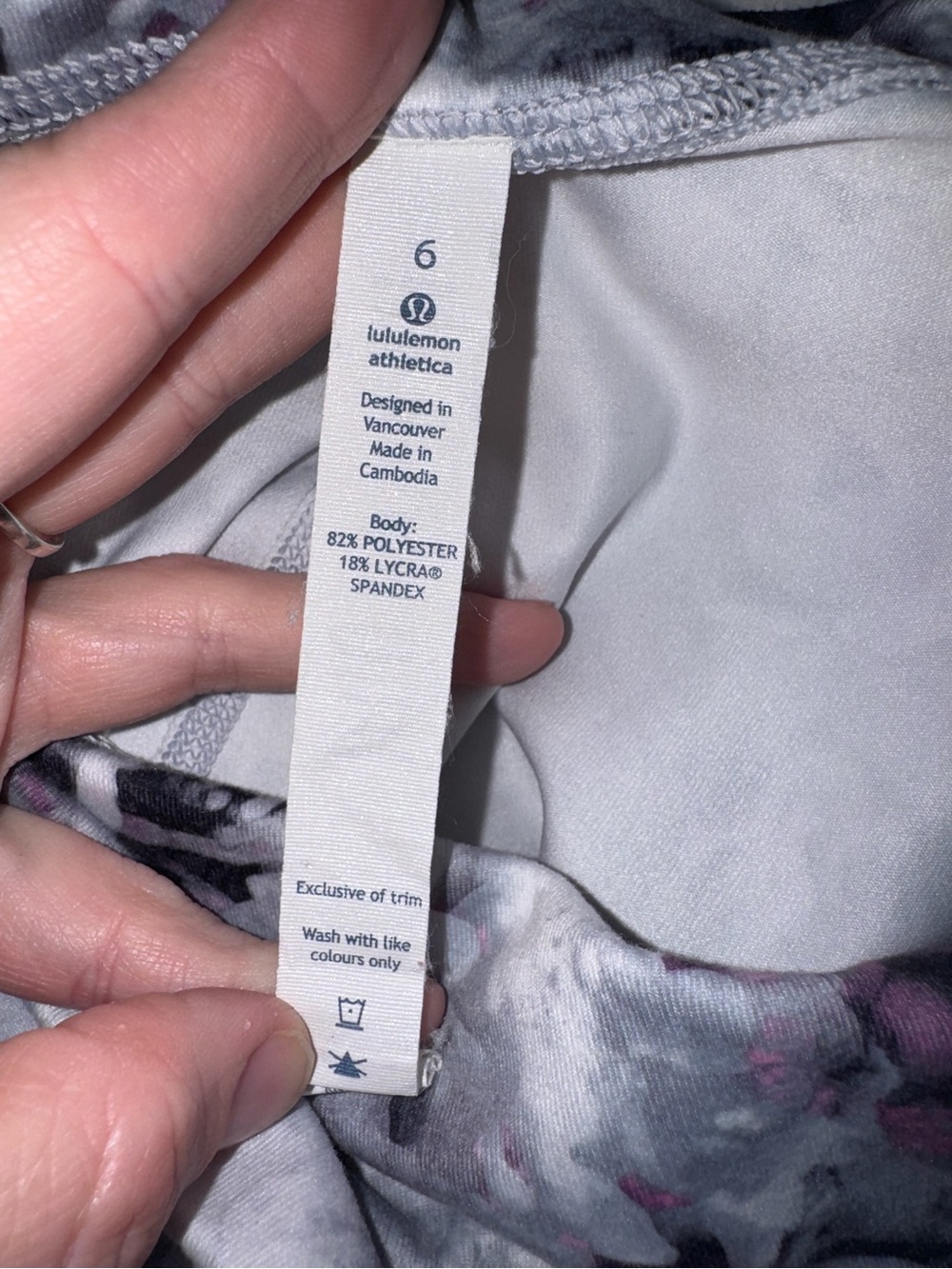Lululemon Wunder Train HR Tight Pockets 25 Print 4 - Picture 8 of 15
